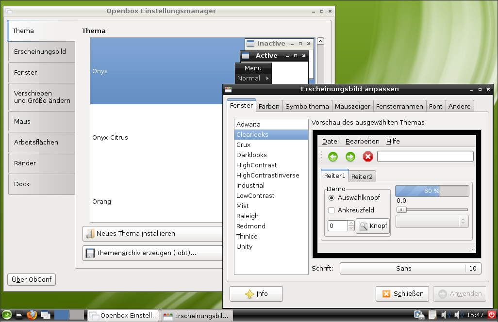 OpenSUSE 12.1 lxde config.png